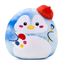 Name the Artist Penguin Plush 2025 Badge